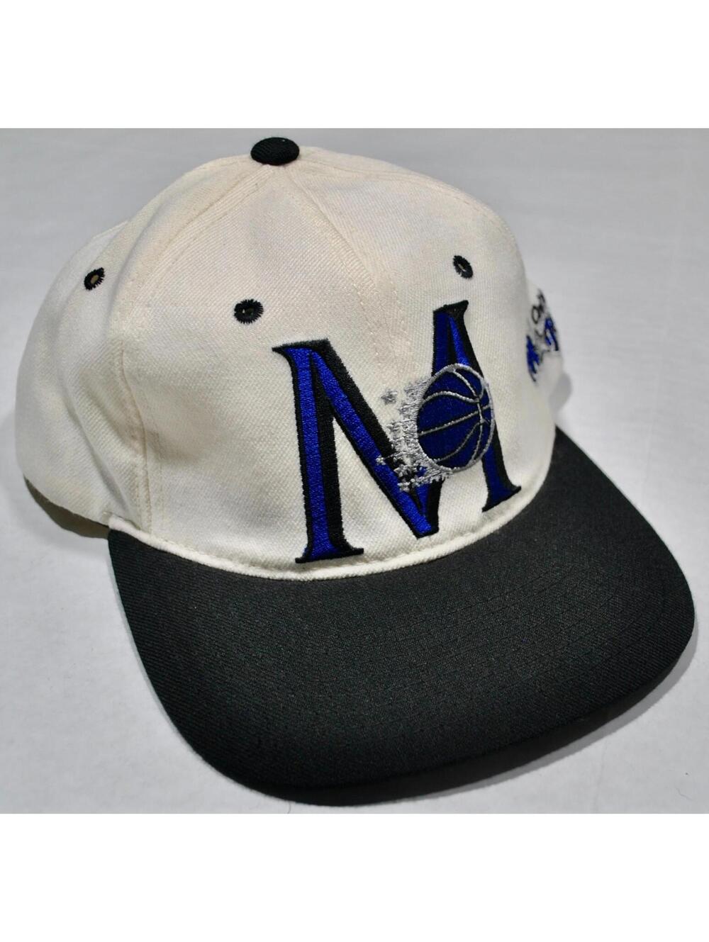 Vintage Orlando Magic Starter Brand Fitted Hat Size 6 5/8 - 7 1/8 NBA Basketball